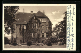 AK Bernburg I. Anh., Schloss Weddegast Vom Garten Betrachtet  - Bernburg (Saale)