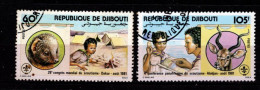 - DJIBOUTI - 1981 - YT N° 539 / 540 - Oblitérés -  Scoutisme - Djibouti (1977-...)