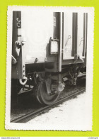 PHOTO TRAINS Wagon Tombereau Dans Les Années 60 - Treni