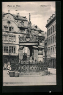 AK Mainz Am Rhein, Marktbrunnen  - Mainz