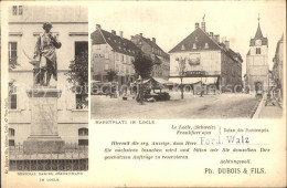 12009987 Le Locle Denkmal Daniel Jeanrichard Marktplatz Le Locle - Autres & Non Classés