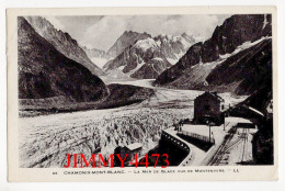 CPA - CHAMONIX-MONT-BLANC En 1932 - La Mer De Glace Vue De Montenvers - N° 95 - Edit. Lévy Et Neurdein - Chamonix-Mont-Blanc