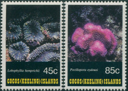 Cocos Islands 1992 SG276 Corals Part Set MNH - Islas Cocos (Keeling)