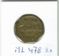 Luxembourg  Café Colling-Lamesch Pulvermuhl - Monétaires / De Nécessité