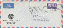 Iran Air Mail Cover Sent To Denmark - Iran