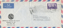 Iran Air Mail Cover Sent To Denmark - Irán