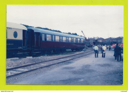 PHOTO TRAINS Wagon Ou Voiture Compagnie Des Wagons Lits Non Datée - Eisenbahnen