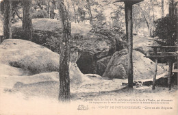 77-FONTAINEBLEAU LA FORET CAVERNE DE BRIGANDS-N°5147-E/0273 - Fontainebleau