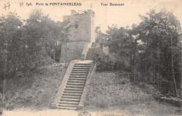 77-FONTAINEBLEAU LA FORET TOUR DENECOURT-N°5147-E/0257 - Fontainebleau
