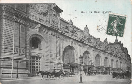 75-PARIS LA GARE DU QUAI D ORSAY-N°5147-E/0165 - Metro, Stations