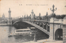 75-PARIS LE PONT ALEXANDRE III-N°5147-E/0009 - Altri & Non Classificati