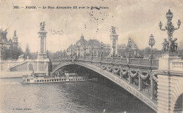 75-PARIS LE PONT ALEXANDRE III-N°5147-E/0007 - Altri & Non Classificati