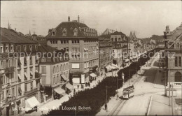 12007807 La Chaux-de-Fonds Rue Leopold Robert Tram La Chaux-de-Fonds - Sonstige & Ohne Zuordnung