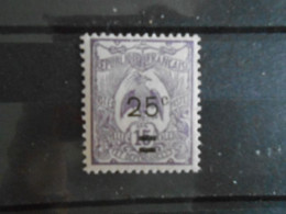 NOUVELLE-CALEDONIE YT 127 CAGOU 25c. S.15c. Violet* - Unused Stamps