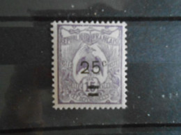 NOUVELLE-CALEDONIE YT 127 CAGOU 25c. S.15c. Violet* - Neufs