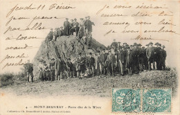 Mont Beuvray Pierre Dite De La Wivre Saint Leger Sous - Sonstige & Ohne Zuordnung