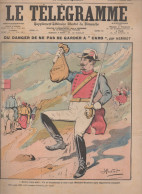 Revue LE TELEGRAMME   N°98   Janvier 1903  Couv HENRIOT (CAT4091 / 098) - 1900 - 1949