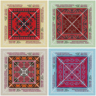 RUSSIA - 2024 - SET OF  M/SHEETS MNH ** - Felt Carpet Making - Neufs