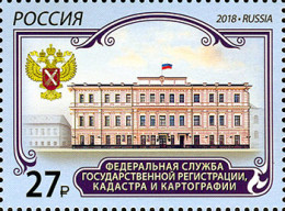 RUSSIA - 2018 -  STAMP MNH ** - Federal Service Of State Registration - Ungebraucht