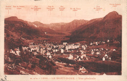 63-LE MONT DORE-N°5147-G/0383 - Le Mont Dore