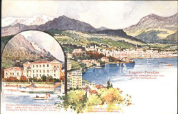 12006057 Lugano TI Pension Villa Carmen Und Riviera Lugano TI - Andere & Zonder Classificatie