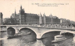 75-PARIS LA CONCIERGERIE ET LE PONT AU CHANGE-N°5147-F/0303 - Sonstige & Ohne Zuordnung