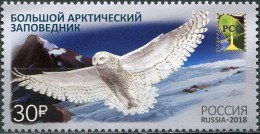 RUSSIA - 2018 -  STAMP MNH ** - Great Arctic State Nature Reserve - Nuovi