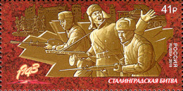 RUSSIA - 2018 -  STAMP MNH ** - Way To Victory. Battle Of Stalingrad - Ongebruikt