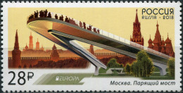 RUSSIA - 2018 -  STAMP MNH ** - Floating Bridge - Ongebruikt