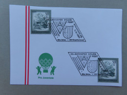 Österreich Pro Juventute - Mit Sonderstempel 6. 6. 1987 Andorf, 20. Andorfer Volksfest (Nr.1634) - Autres & Non Classés