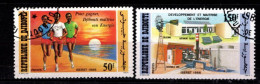 - DJIBOUTI - 1986 - YT N° 618 / 619 - Oblitérés - Energie - Djibouti (1977-...)
