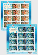 Malta 2024 Europa CEPT Undewater Fauna Octopus Starfish Set Of 2 Sheetlets With Labels MNH - Malta