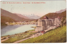 4680  St. Moritz-Dorf (1839 M) - Grand Hotel - St. Moritz-Bad (1775 M) - (Schweiz/Suisse/Switzerland) - 1912 - St. Moritz