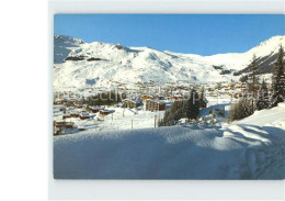 12000337 Verbier La Station Et Vue Sur Les Champs De Ski De Savoleyres Verbier - Altri & Non Classificati