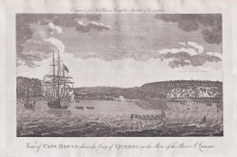View Of Cape Rouge Above The City Of Quebec On The Shore Of The River St. Lawrence - Quebec Cape Rouge Canada - Prints & Engravings