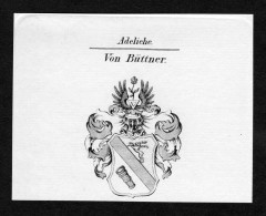 Von Büttner - Büttner Buettner Wappen Adel Coat Of Arms   Heraldry Heraldik - Prenten & Gravure