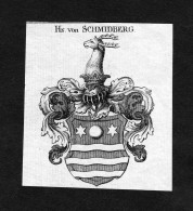Schmidberg -  Schmidberg Schmiedeberg Wappen Adel Coat Of Arms Heraldry Heraldik - Estampas & Grabados