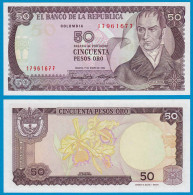 Kolumbien - Colombia 50 Pesos 1986 Pick 425b  UNC    (18839 - Andere - Amerika