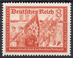 3.Reich DR 1939 Michel Nr. 706 ** Postfrisch 8 Pfennig  Mi. 5 €  (19908 - Andere & Zonder Classificatie
