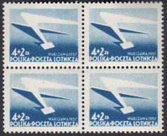 Polen - Poland Mi. 1004 - 7.Nationale Briefmarken-Ausstellung ** Block Of 4  - Autres & Non Classés