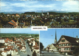 11995527 Amriswil TG Panorama Ortsansicht Strassenpartie Amriswil - Altri & Non Classificati