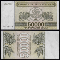  Georgien - Georgia 50000 50.000 Lari 1994 Pick 48 UNC (1)    (23365 - Sonstige – Asien