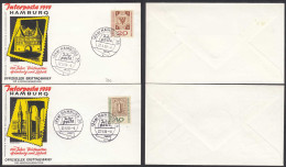 BRD Bund 1959 Mi. 310/11a INTERPOSTA HAMBURG Auf FDC   (23498 - Sonstige & Ohne Zuordnung