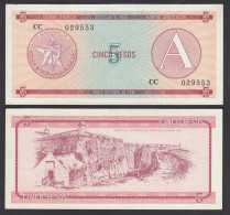 Kuba - Cuba 5 Peso Foreign Exchange Certificates 1985 Pick FX3 VF (3)  (26787 - Otros – América