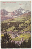 5492  St. Moritz-Dorf (1839 M) - Piz Albana 3100 M  - Piz Julier 3385 M - (Schweiz/Suisse/Switzerland) - 1909 - St. Moritz