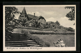 AK Recklinghausen, Parkhaus Im Hindenburgpark  - Recklinghausen