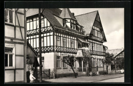 AK Unterweissbach (Thür. Wald), HO-Gasthaus Und FDGB-Erholungsheim Goldene Lichte  - Autres & Non Classés