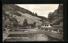 AK Unterweissbach (Thür. Wald), Schwimmbad  - Andere & Zonder Classificatie