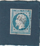 ///   FRANCE /// N° 14 Bleu 20cts  Bleu  Clair  Saint Medard De Guiziere Gironde - 1853-1860 Napoléon III