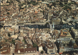 11975847 Zuerich Fliegeraufnahme Limmatpartie Zuerich - Andere & Zonder Classificatie